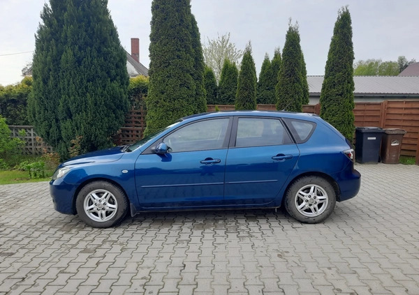 Mazda 3 cena 13200 przebieg: 186000, rok produkcji 2008 z Ryglice małe 37